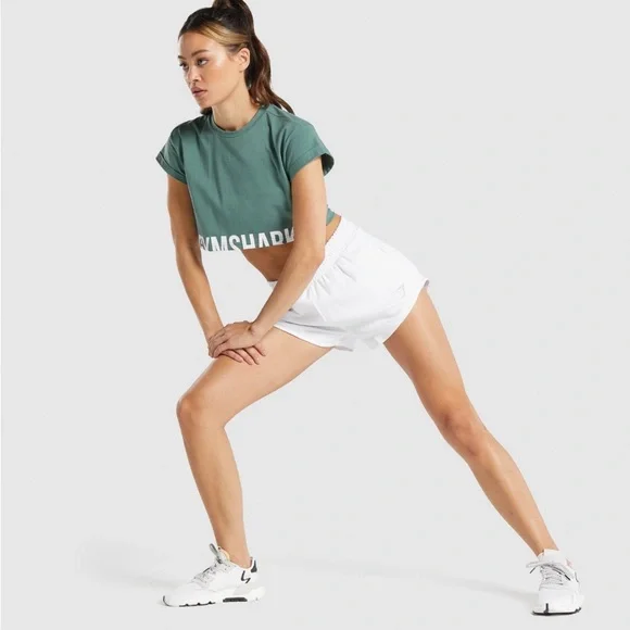 SOLD!! 🤍GYMSHARK SHORTS🤍 - Picture 3 of 7